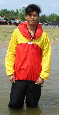 Pertex lifeguard anorak
